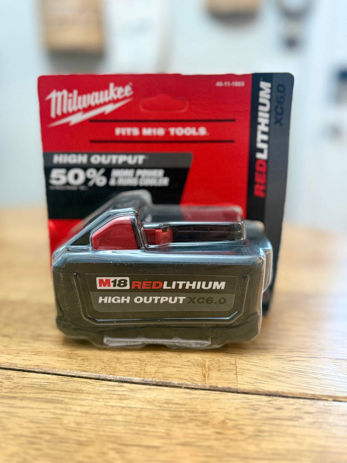 Milwaukee M18 HIGH OUTPUT 6.0Ah Battery