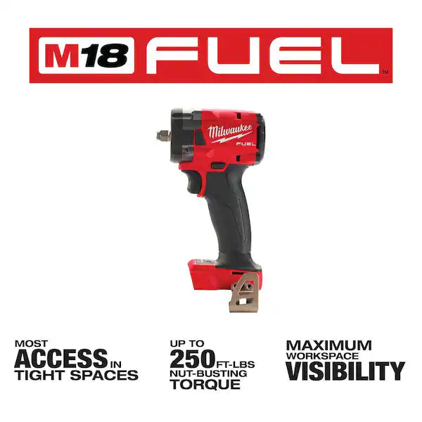 Milwaukee 2854-20 M18 FUEL 3/8” Compact Impact Wrench