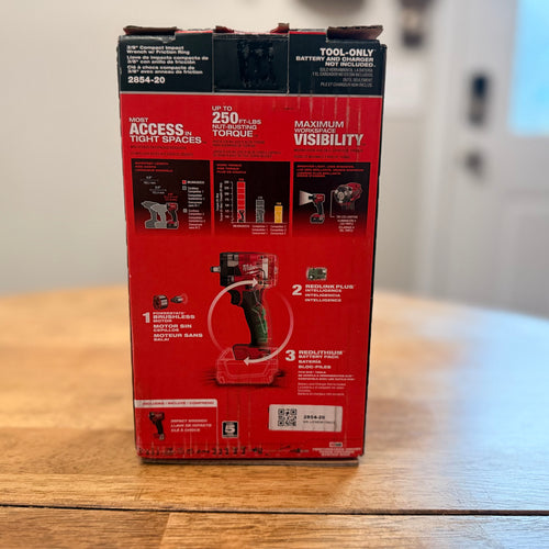 Milwaukee 2854-20 — M18 FUEL 3/8” Compact Impact Wrench