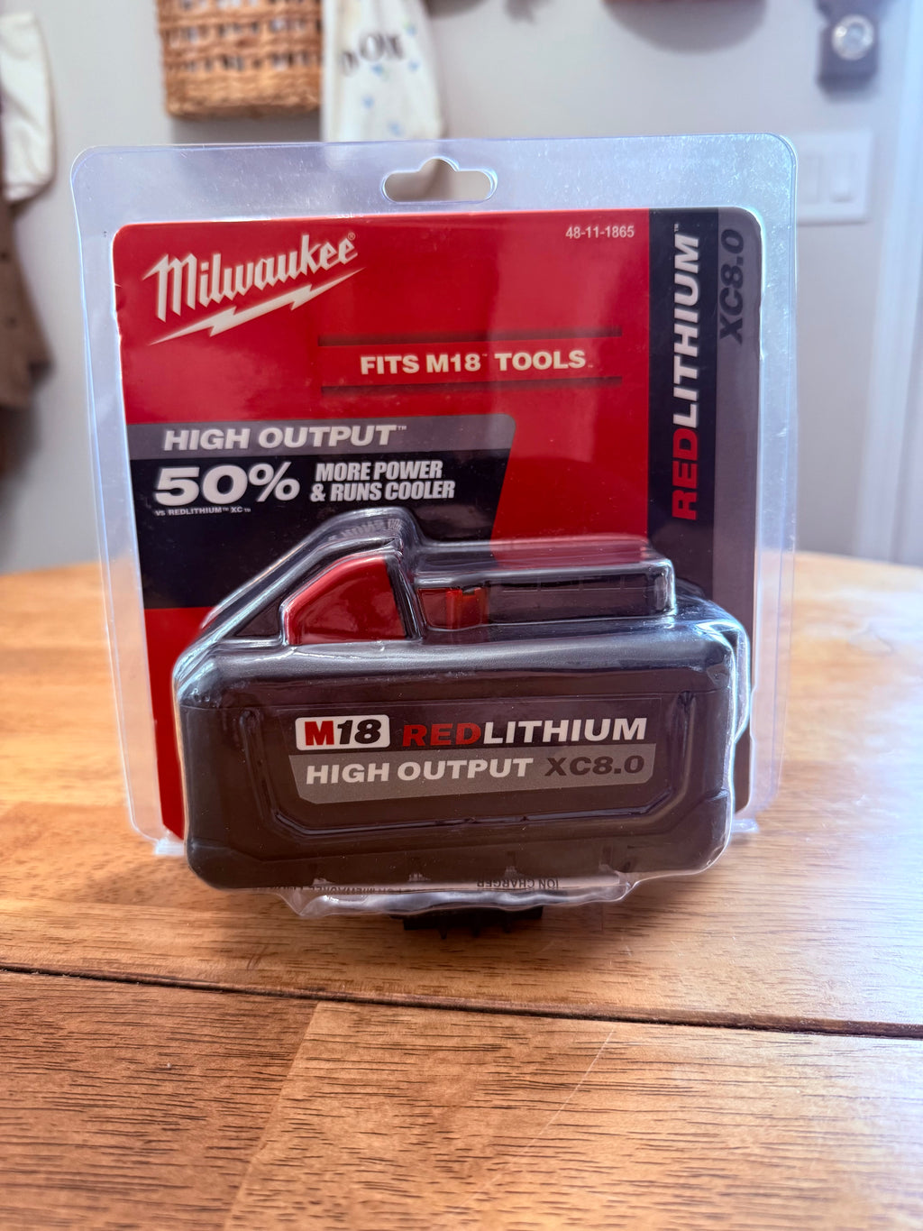 Milwaukee M18 HIGH OUTPUT 8.0Ah Battery