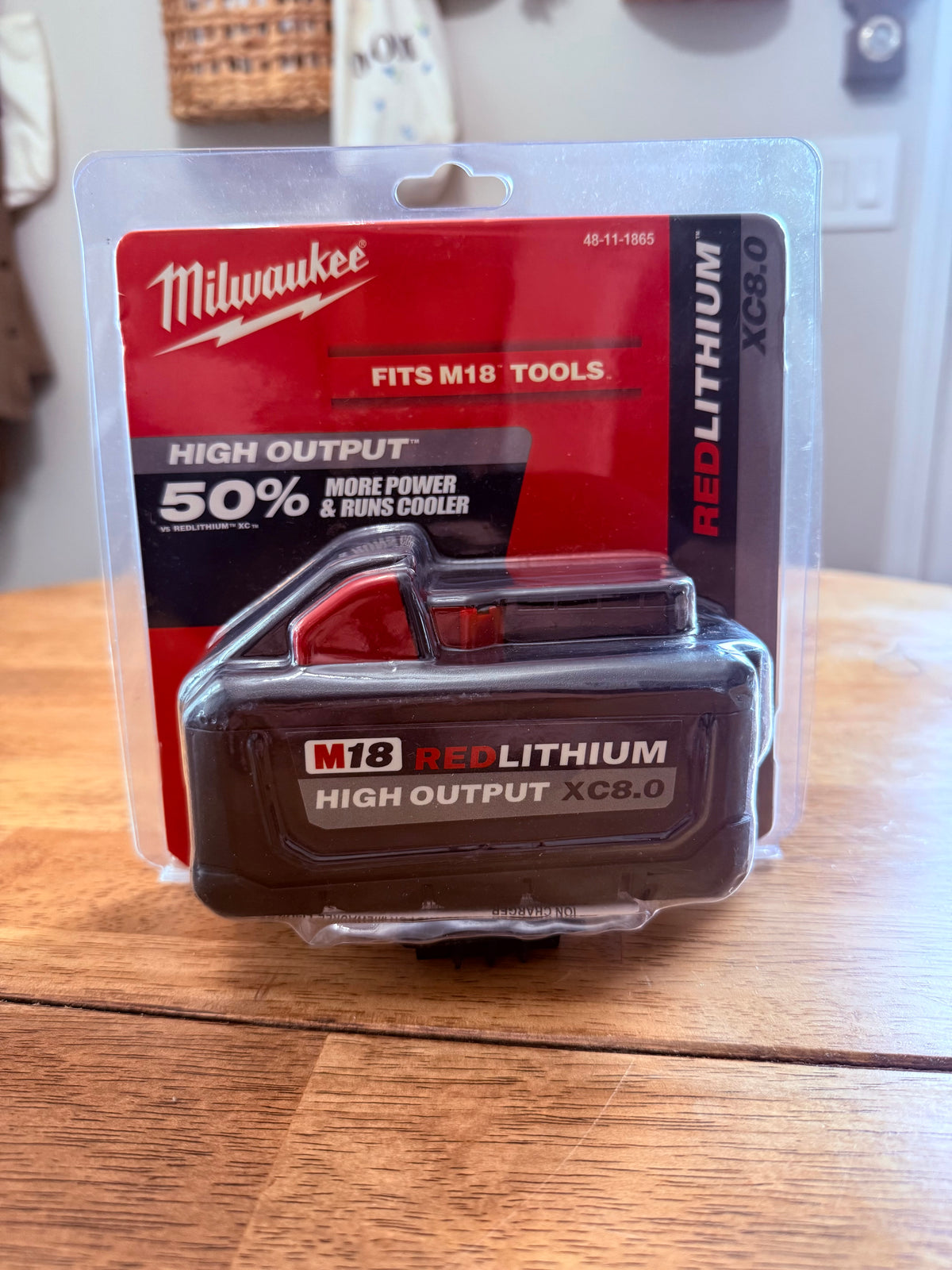 Milwaukee M18 HIGH OUTPUT 8.0Ah Battery