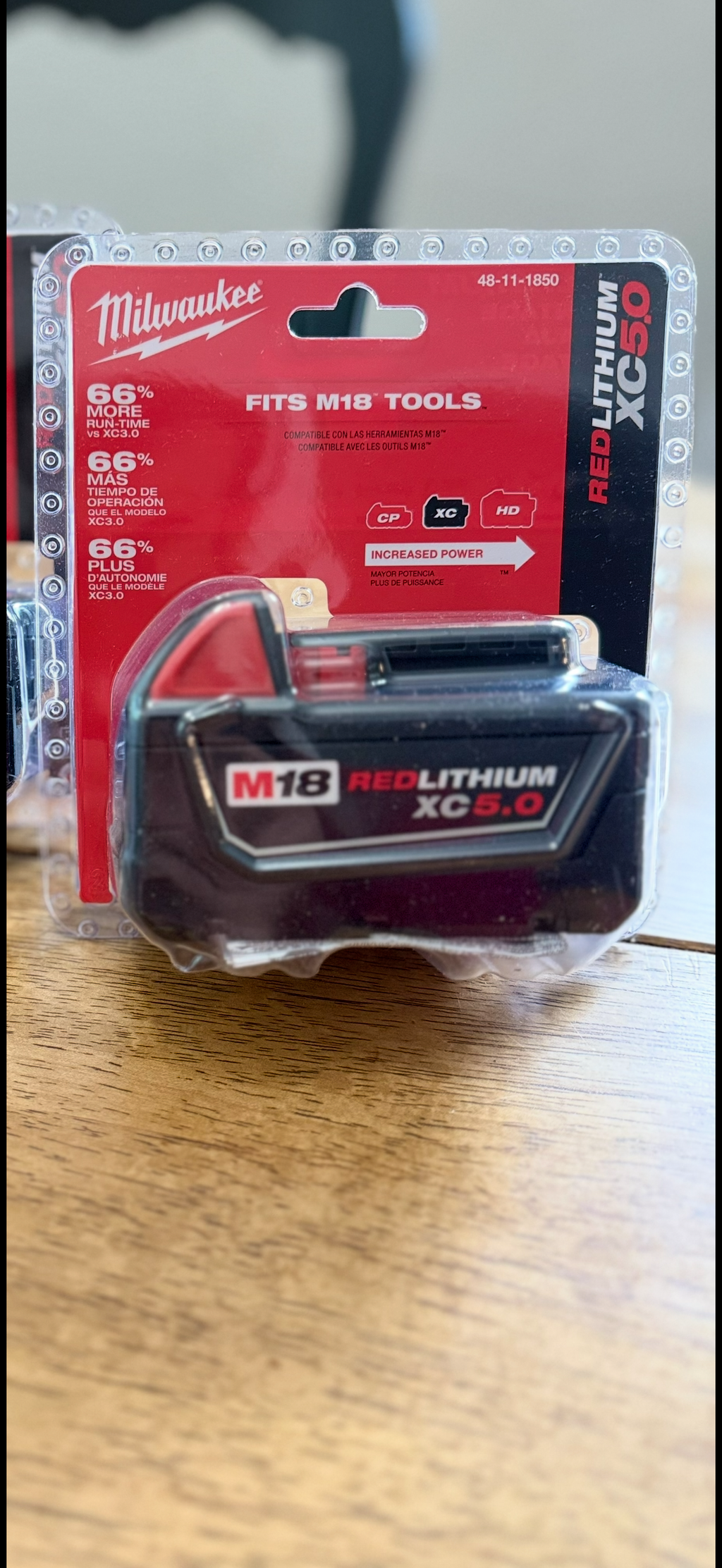 Milwaukee M18 XC 5.0Ah Battery