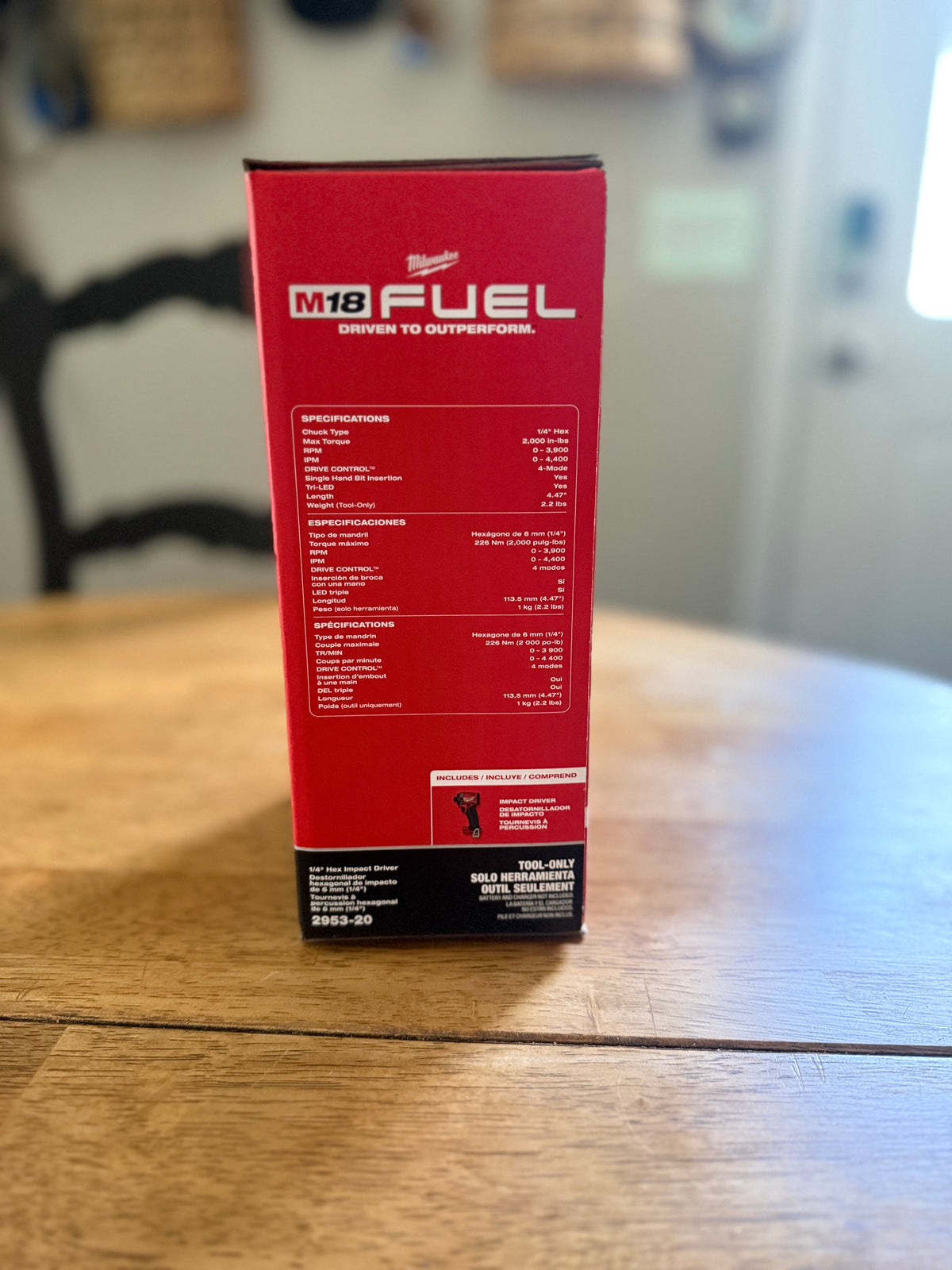 Milwaukee M18 FUEL 2953-20 Impact Driver